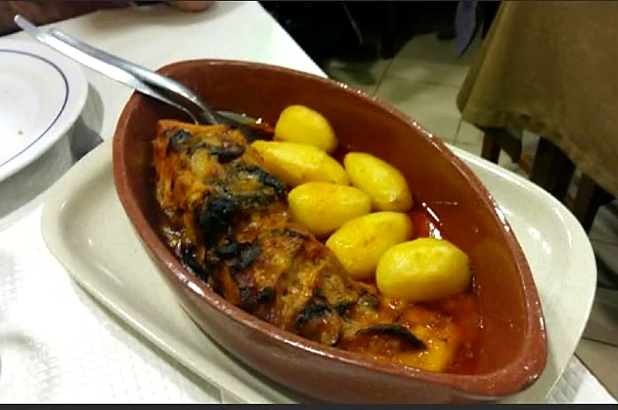 Prato do Restaurante Altinho do Lobo 1